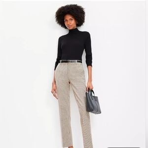Womens Size 4 Petite Riviera Slim Pants in Plaid